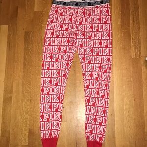 Pink VS pajama pants